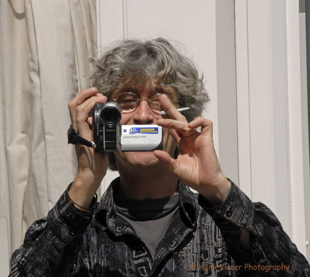 hans with cigarette and camera.2012 hans with cigarette and camera.2012